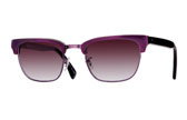 image of aviator-sunglasses with red-rose lenses